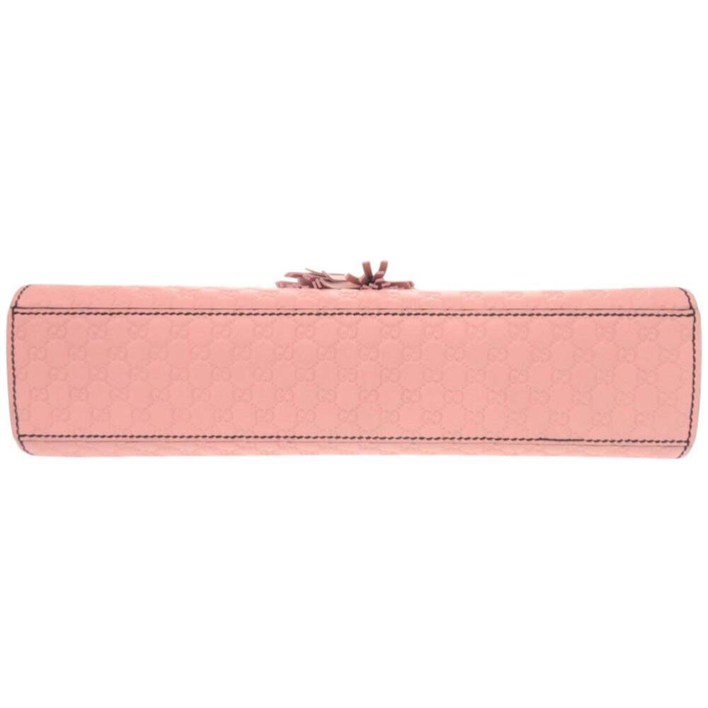 GUCCI Authentic Pink Leather Shoulder Bag - Picture 3 of 10